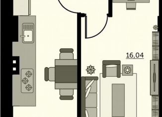 Продажа 1-ком. квартиры, 43.2 м2, Ростов-на-Дону, улица Ларина, 45с11