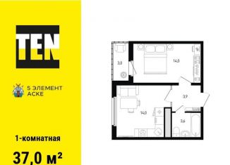 Продаю 1-ком. квартиру, 37 м2, Ростов-на-Дону, Советский район