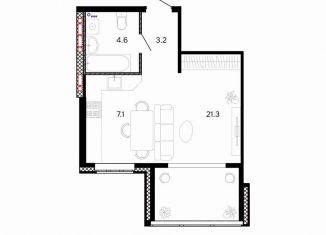 1-ком. квартира на продажу, 36.2 м2, Иваново