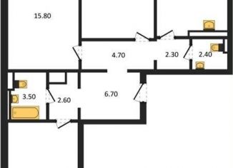 Продам 3-комнатную квартиру, 86.5 м2, Воронеж, улица Загоровского, 5/2