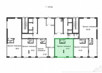 Продажа помещения свободного назначения, 51.67 м2, Воронеж, улица Революции 1905 года, 14