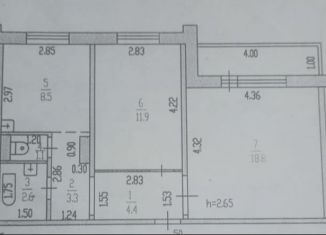 Продаю 2-ком. квартиру, 52 м2, Барнаул, Павловский тракт, 209