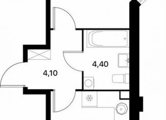 Продается однокомнатная квартира, 42.5 м2, Ростов-на-Дону