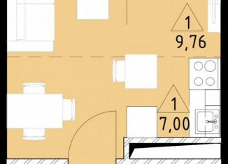 Продается квартира студия, 24.4 м2, Московская область