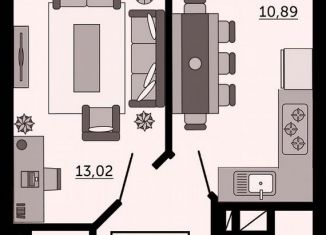 Продается 1-комнатная квартира, 39.6 м2, Ростов-на-Дону, Кировский район
