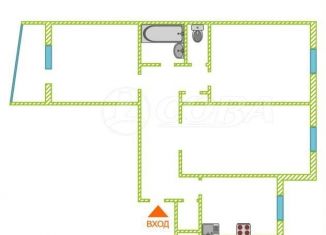 Продаю 3-ком. квартиру, 66 м2, Тюмень, Солнечный проезд, 8