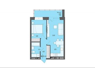 Продажа двухкомнатной квартиры, 39.4 м2, Пермь, улица Сергея Есенина, 9Ак2