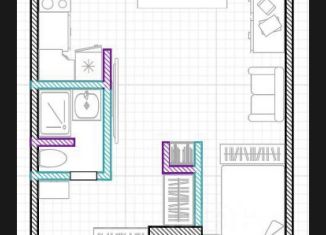 Продажа 1-ком. квартиры, 38 м2, Москва, улица Большая Полянка, 28к1, улица Большая Полянка