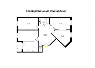 Продажа 3-комнатной квартиры, 110 м2, Санкт-Петербург, ЖК Галактика, Парфёновская улица, 9к1