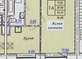 Продам однокомнатную квартиру, 34 м2, село Моргауши, улица 50 лет Октября