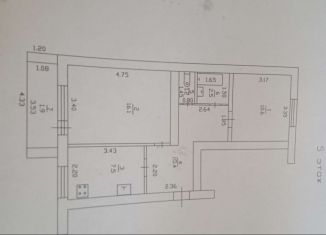 Двухкомнатная квартира на продажу, 49 м2, Горячий Ключ, улица Ленина, 201