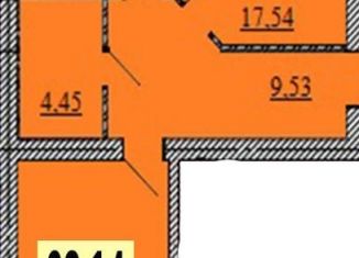 2-комнатная квартира на продажу, 62.4 м2, деревня Киселёвка, Никольская улица