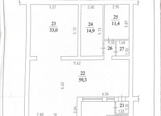 Торговая площадь на продажу, 127 м2, Кемерово, Октябрьский проспект, 95, Ленинский район