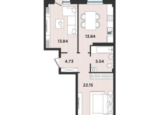 Продается 2-ком. квартира, 62.5 м2, Архангельск, Ленинградский проспект, 105