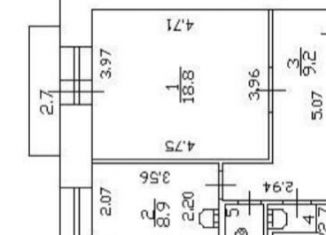 Продается 1-комнатная квартира, 40.8 м2, Санкт-Петербург, улица Савушкина, 128к1, улица Савушкина