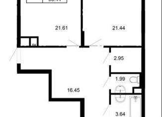 Продам 3-ком. квартиру, 95.4 м2, село Павловская Слобода