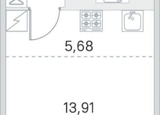 Продам квартиру студию, 28.1 м2, Санкт-Петербург