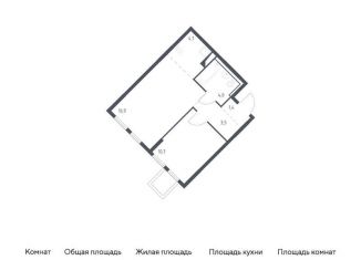 2-ком. квартира на продажу, 40.6 м2, Москва, проезд Воскресенские Ворота, Тверской район