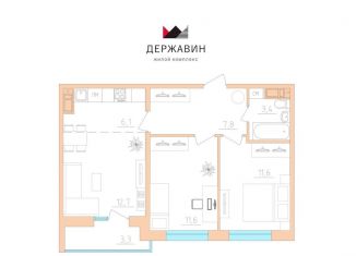 Продам 3-комнатную квартиру, 56.5 м2, Петрозаводск, район Зарека, Пробная улица, 15