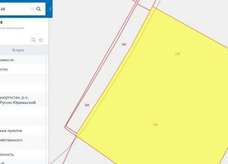 Продается земельный участок, 5105 сот., село Русский Юрмаш, Набережная улица