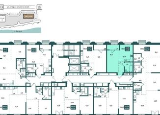 Продажа 1-комнатной квартиры, 41.8 м2, Иркутск