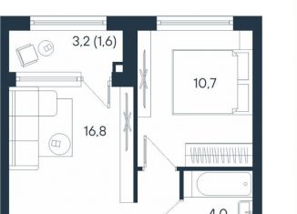 Продам двухкомнатную квартиру, 45.7 м2, Пермь, Индустриальный район