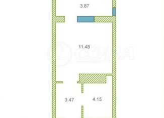 Продам квартиру студию, 18.8 м2, деревня Дударева, улица Сергея Джанбровского, 3, ЖК Преображенский на Московском