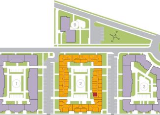 Продается 1-комнатная квартира, 39.4 м2, посёлок Стрельна