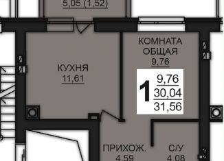 Продаю 1-комнатную квартиру, 31.6 м2, Ивановская область