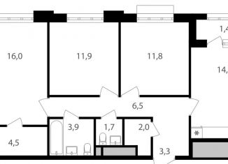 Продажа 3-ком. квартиры, 77.5 м2, Москва, САО, Михалковская улица, 48