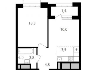 Продам двухкомнатную квартиру, 36.8 м2, Москва, Михалковская улица, 48с1