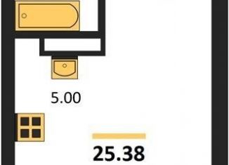 Продается квартира студия, 25.4 м2, Новосибирск