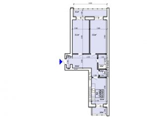 Продается 2-комнатная квартира, 74.8 м2, Москва, улица Расковой, 9, САО