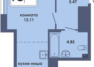 Продаю квартиру студию, 29.1 м2, Пермь