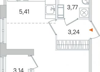 Продаю квартиру студию, 27.7 м2, Пушкин