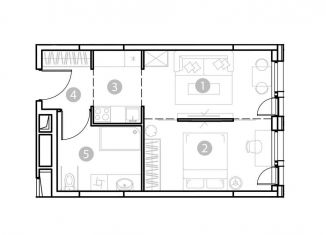 Продается 2-ком. квартира, 39.7 м2, Москва, ВАО