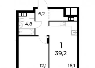 Продаю 1-ком. квартиру, 39 м2, Нижний Новгород, метро Канавинская