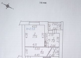 Продажа 1-комнатной квартиры, 38.7 м2, Чебоксары, Гражданская улица, 6