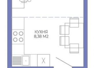 Продается квартира студия, 32.4 м2, Пенза, Октябрьский район