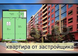 Продам 1-комнатную квартиру, 49.9 м2, Дагестан, Благородная улица, 13