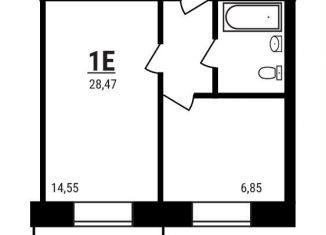 Продажа 1-ком. квартиры, 28.5 м2, рабочий посёлок Тучково, микрорайон Дружный, 13