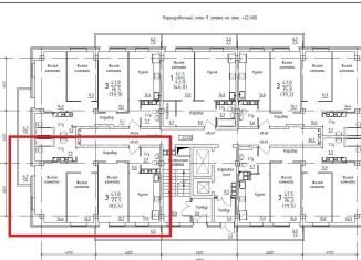 Продается 3-ком. квартира, 77.1 м2, Кировская область, улица Орджоникидзе, 2Б