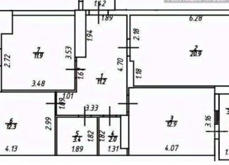 Продажа трехкомнатной квартиры, 86 м2, Астраханская область, улица Трофимова, 6