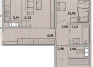 Продаю 3-комнатную квартиру, 59 м2, Челябинск, улица Академика Макеева, 20