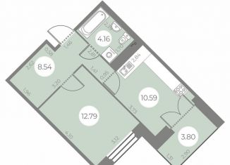 Продажа 1-ком. квартиры, 37 м2, Санкт-Петербург, метро Проспект Ветеранов, улица Маршала Захарова, 8