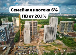 Продам 2-ком. квартиру, 76.6 м2, Барнаул, Центральный район, 6-я Нагорная улица, 15в/к1