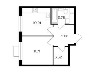 Продам 1-комнатную квартиру, 35.8 м2, Московская область, жилой комплекс Одинград квартал Семейный, 5