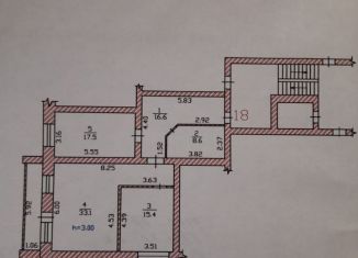 2-ком. квартира на продажу, 91.2 м2, Черногорск, проспект Космонавтов, 35А