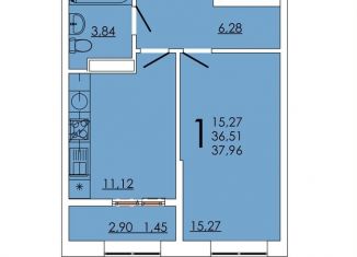 Продается 1-комнатная квартира, 38 м2, Ростов-на-Дону