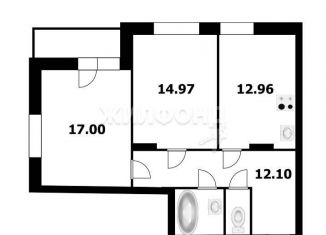 Продам 2-ком. квартиру, 61.8 м2, Новосибирск, улица Декабристов, 115